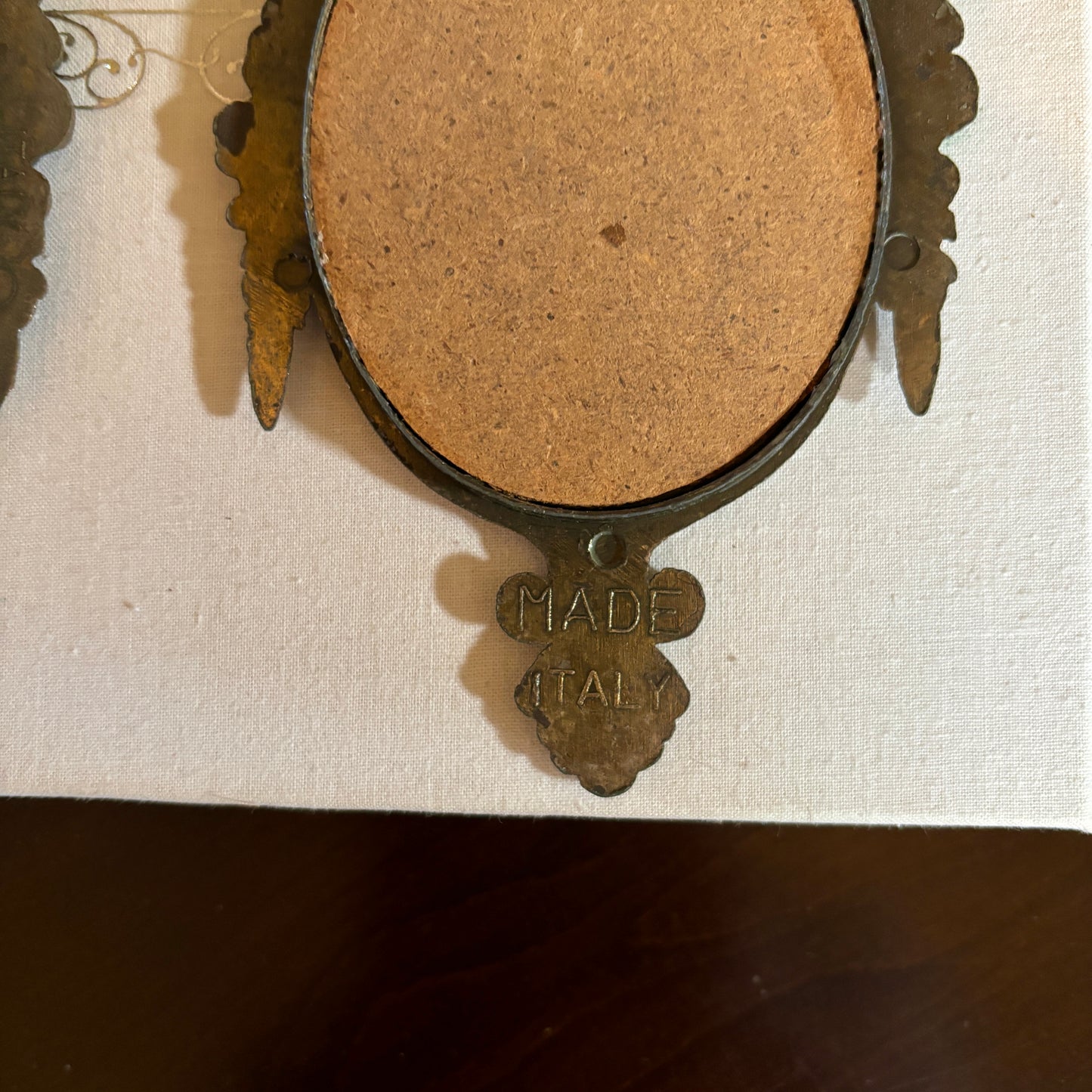 Antique Small Metal Victorian Frames