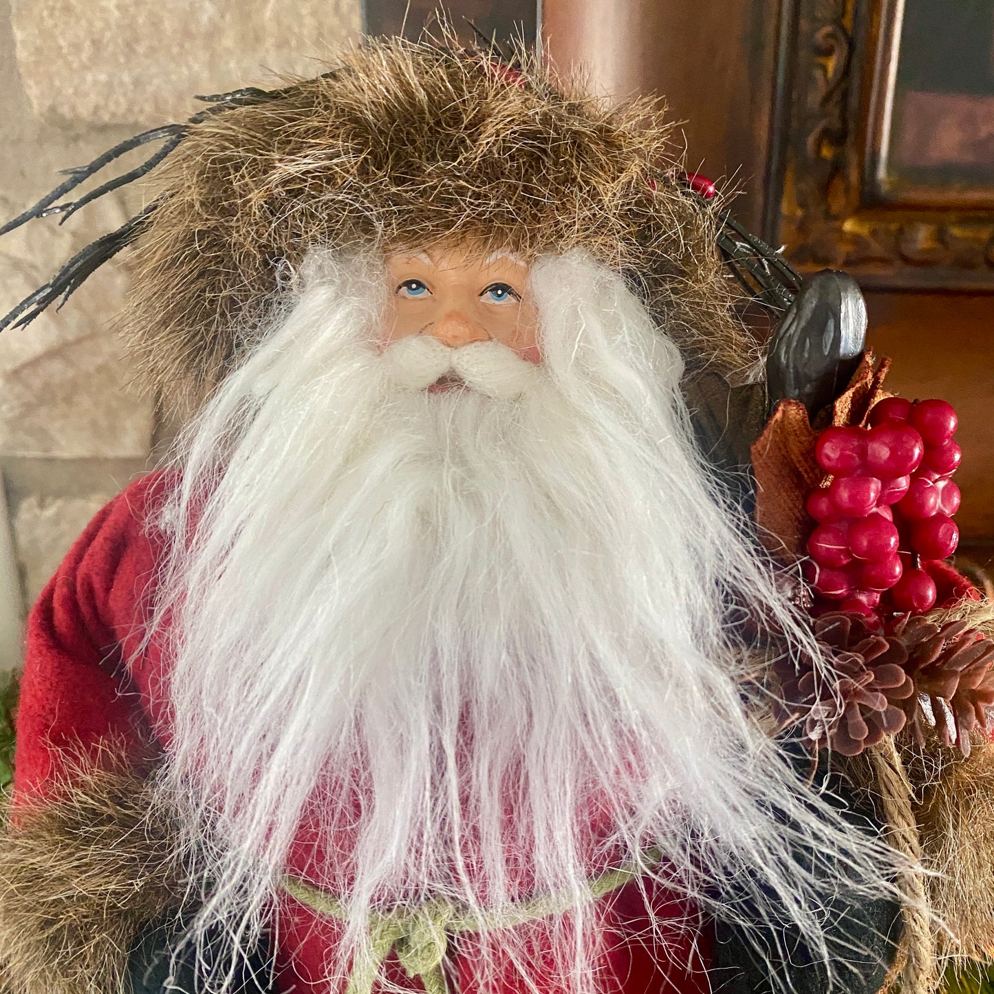 Vintage Mountain Man Santa