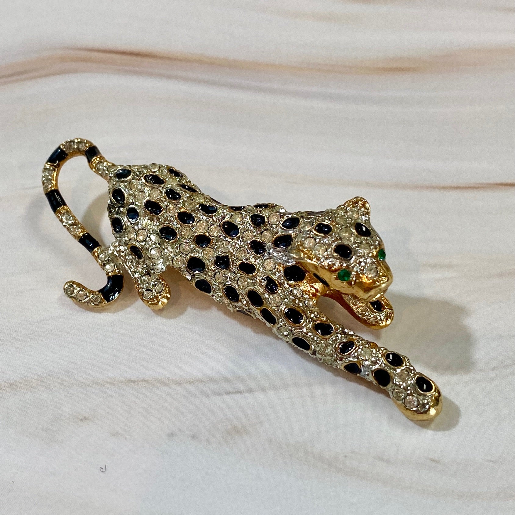 Leopard brooch sales