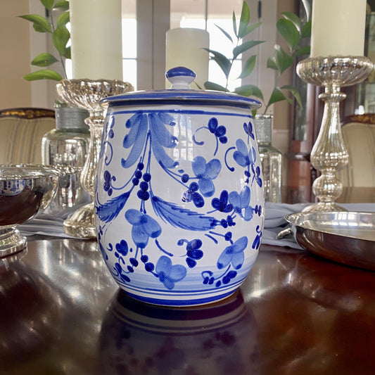 Deruta Hand Painted Cookie Jar