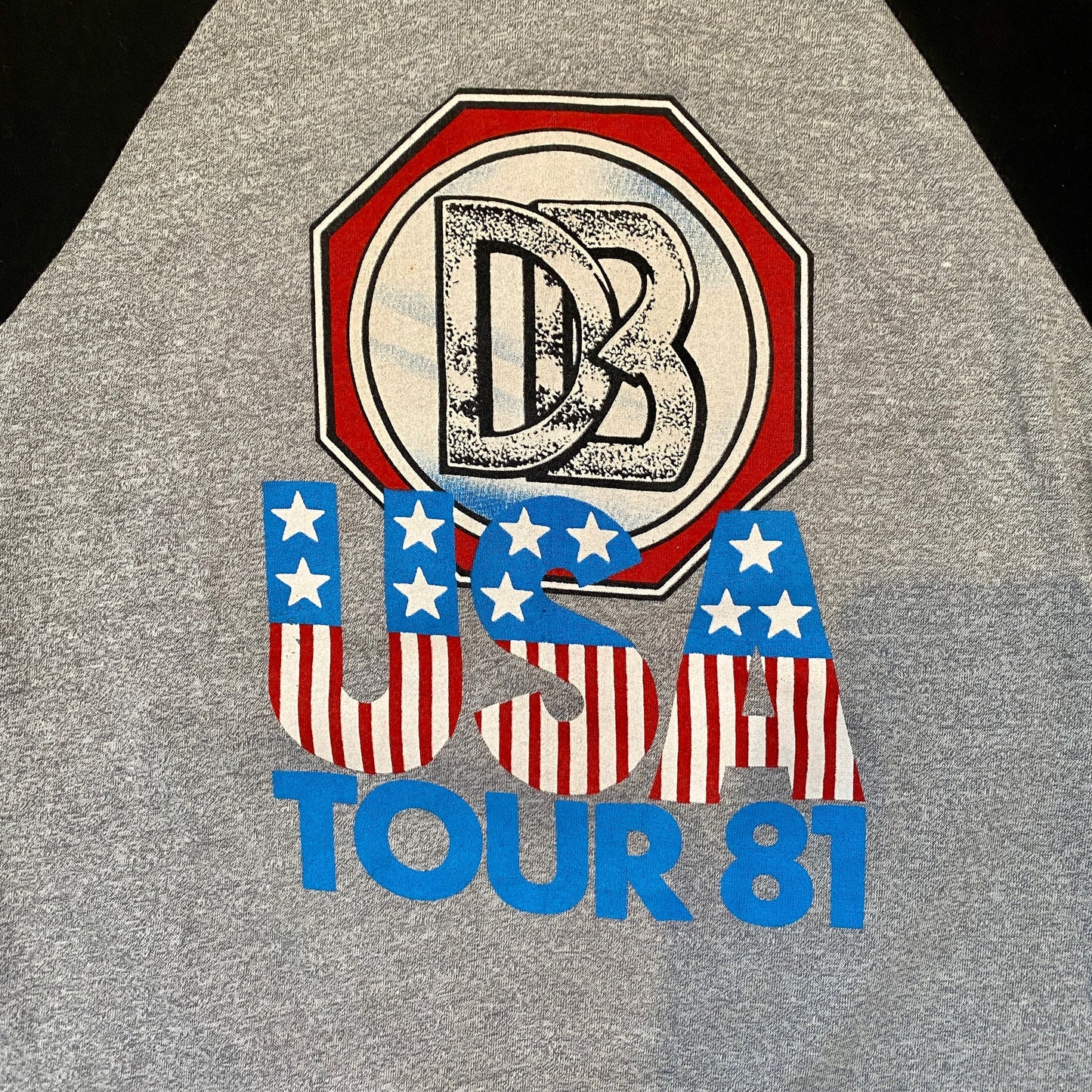 1981 Doobie Brothers 'USA Tour' Baseball Tee