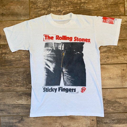 1989 Single Stitch Rolling Stones "Sticky Fingers" Tee