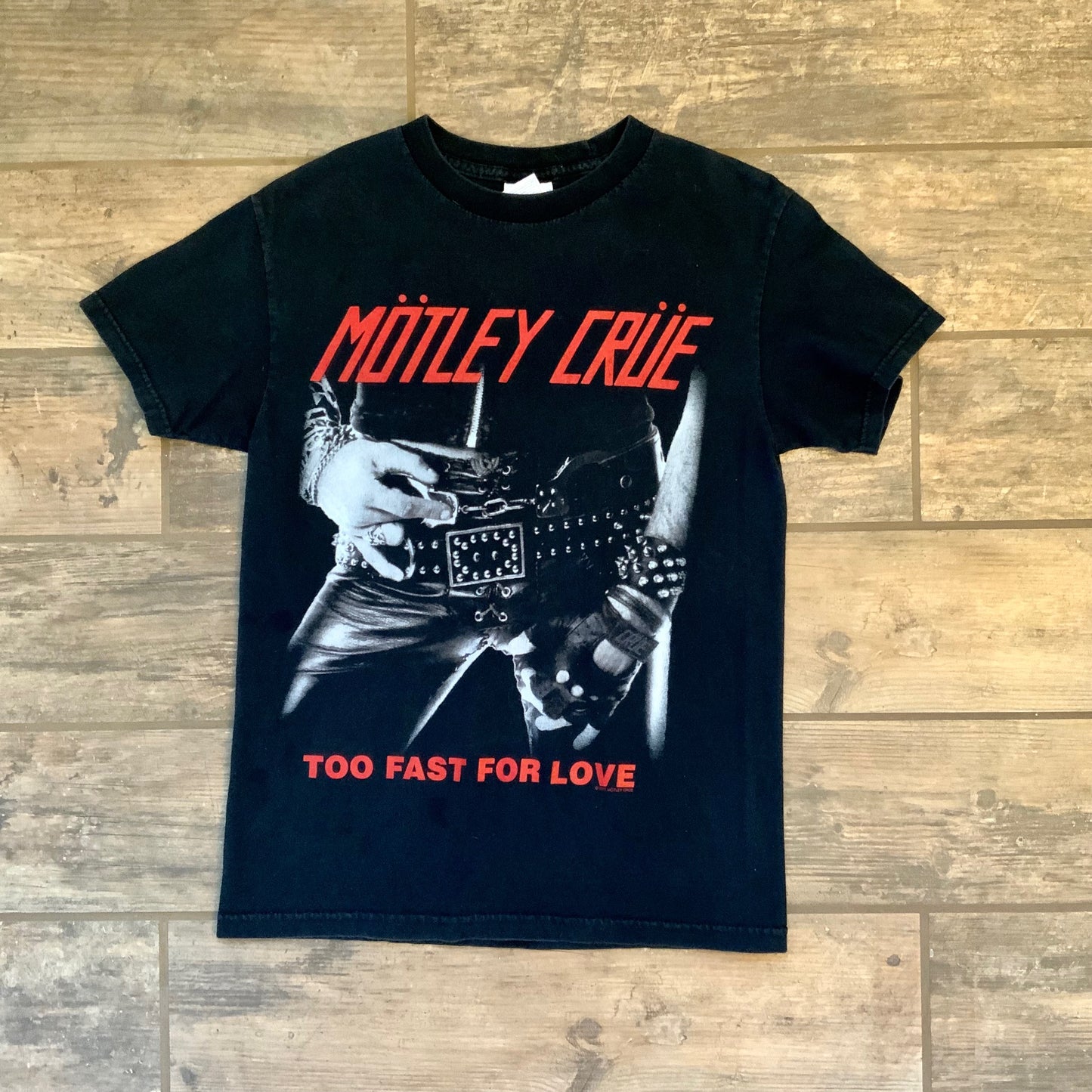 2001 Motley Crue Tee "Too Fast for Love"