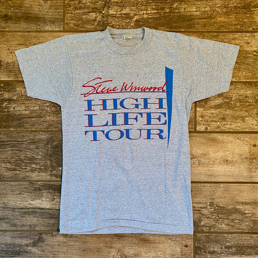 1986 Single Stitch Steve Winwood 'High Life Tour' Tee