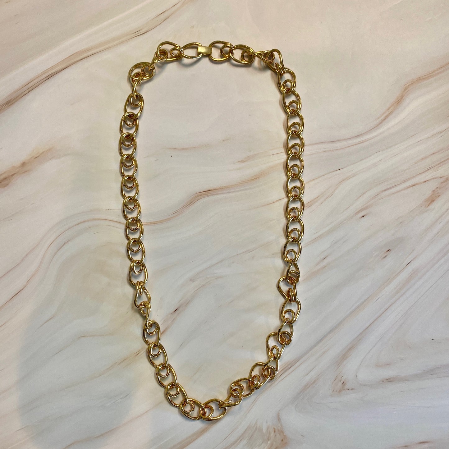 Long Glamourous Chain Necklace