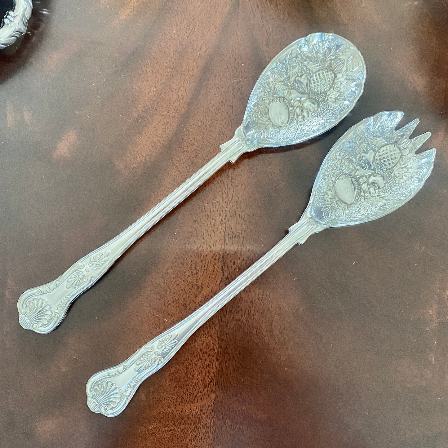 Sterling Plated English Serving Utensils