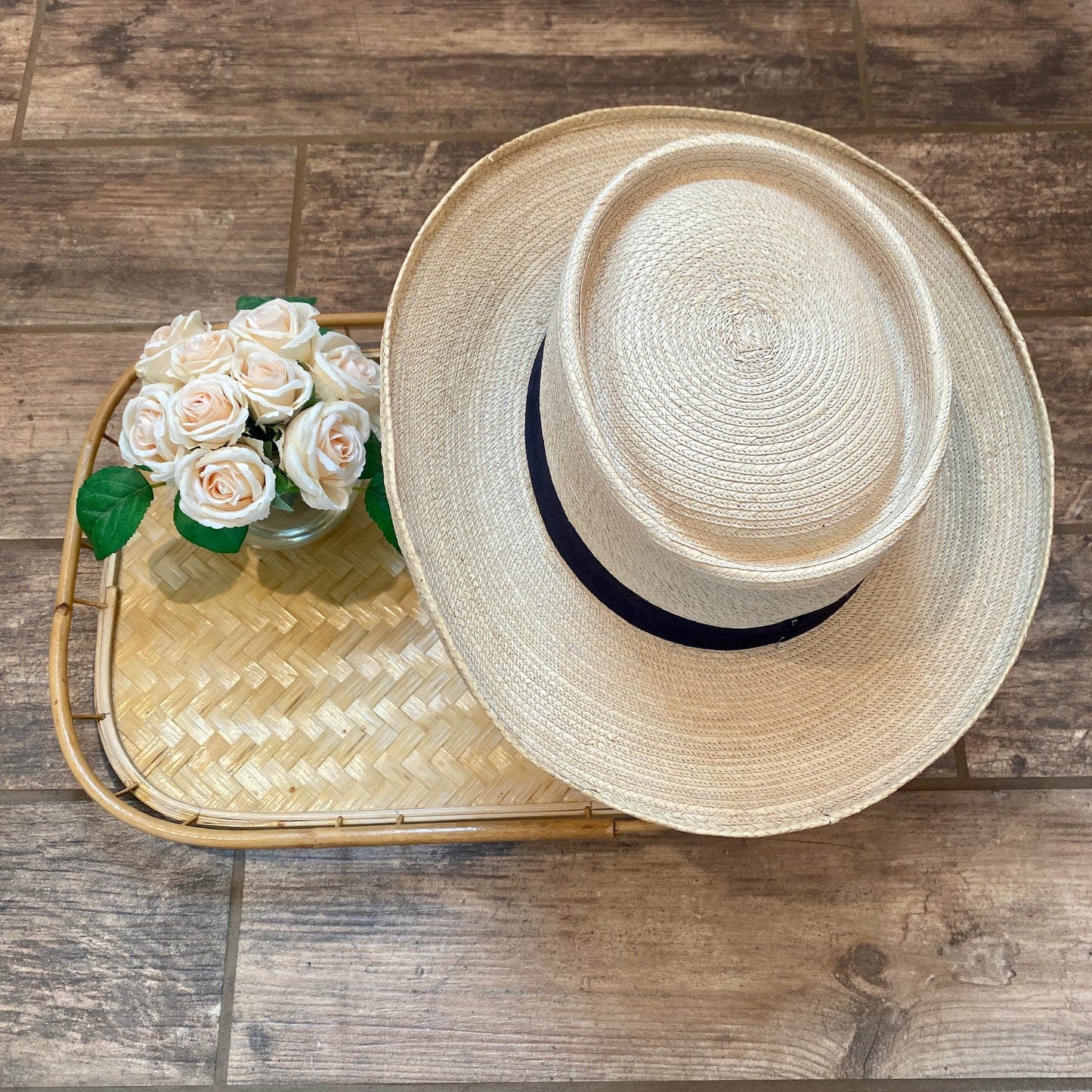 Hand Made Woven Palm Panama Hat